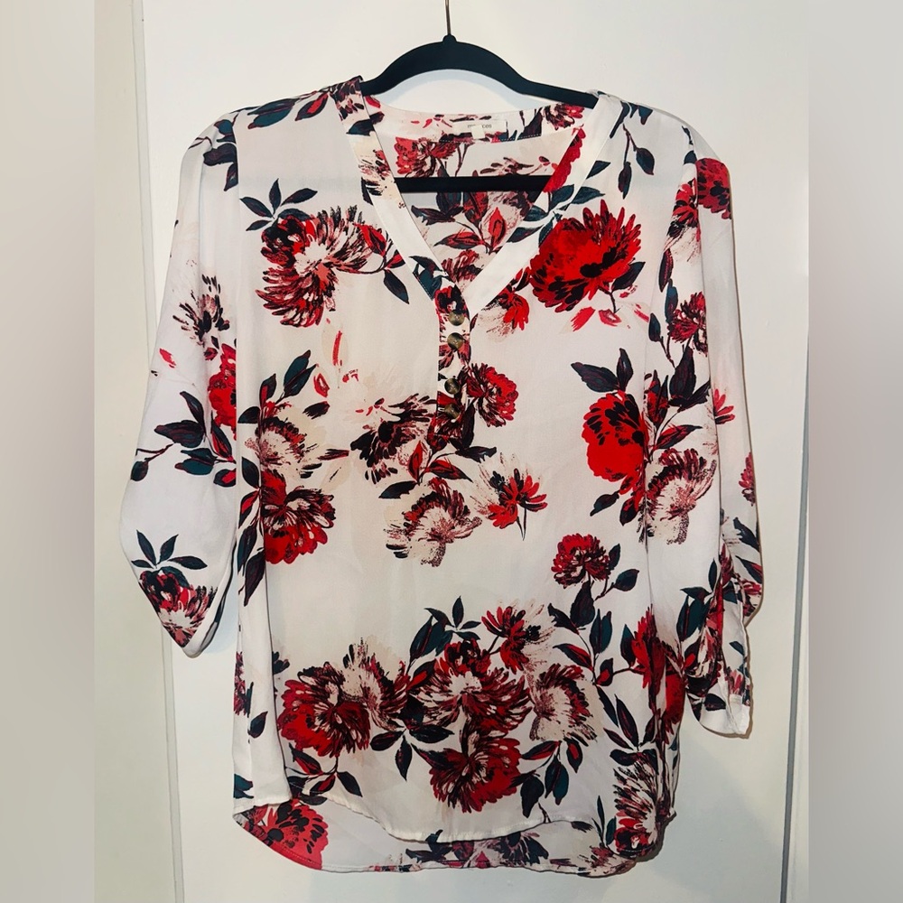 Floral Print Women's Top blouse